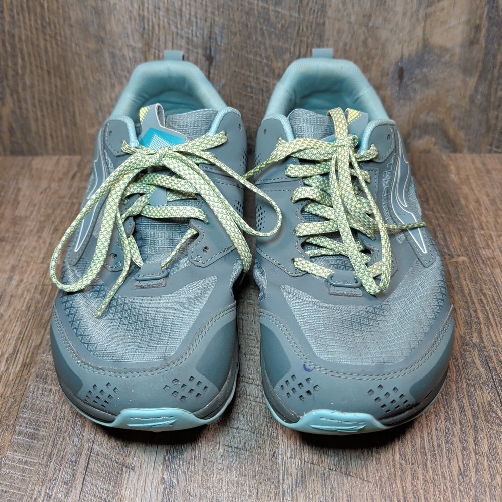 Altra Lone Peak 5 Running Shoes Womens Sz 10 Wide AL0A547W327 Green Trail Hiking - Picture 5 of 14